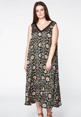 Yoek Jurk AFRICA | Wit | Maat 54/56