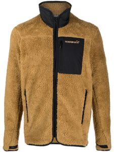 Norrøna veste Warm3 à logo brodé - Marron