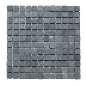 Stabigo Parquet 2.4x2.4 Light Grey Tumble mozaiek 30x30 cm grijs mat