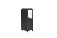 Cozy Living sfeerhaard Sevilla carbon black 55x55xH151 - Garden impressions Cozy Living sfeerhaard Sevilla carbon black 55x55xH151 - Garden impressions