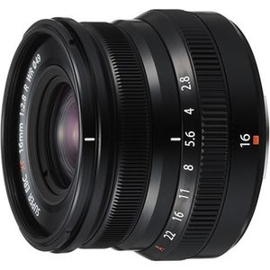 Fujifilm XF 16mm F/2.8 R WR zwart