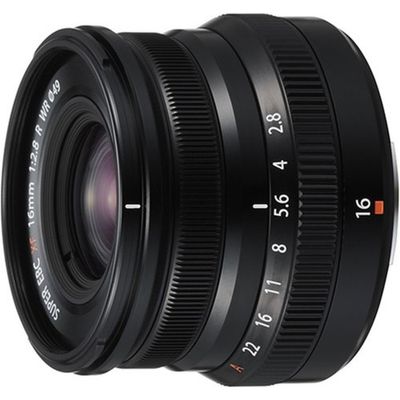 Fujifilm XF 16mm F/2.8 R WR zwart