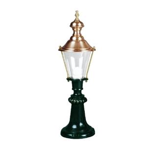 KS Verlichting Nostalgische sokkel lampBreda A 209 zwart - 1106