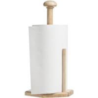 Keukenrol houder van hout - 32 cm - Rollenhouders keuken accessoires - Keukenpapier houder