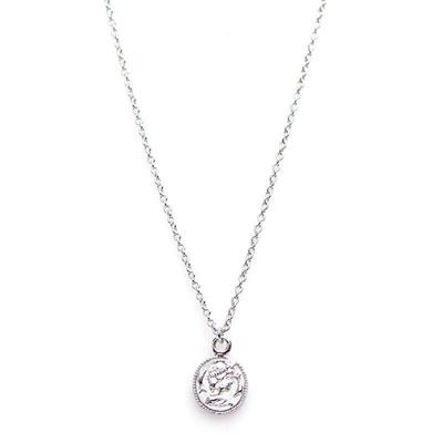 Karma Ketting Coin Zilver