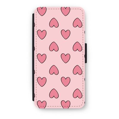Ondersteboven verliefd: iPhone 8 Flip Hoesje