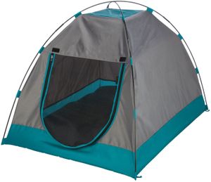 TRIXIE TENT VOOR HONDEN DONKERGRIJS / PETROL 110X80X75 CM