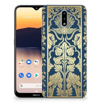 Nokia 2.3 | TPU Case | Beige Flowers