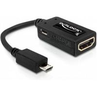 DeLOCK 65314 USB grafische adapter Zwart - thumbnail