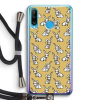 Haas: Huawei P30 Lite Transparant Hoesje met koord