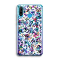 Hibiscus Flowers: Huawei P30 Lite Transparant Hoesje