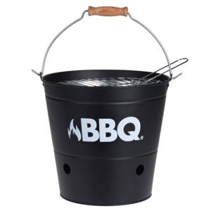 ProGarden ProGarden Barbecue-emmer BBQ 26 cm matzwart