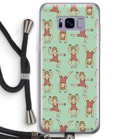Gymboys: Samsung Galaxy S8 Plus Transparant Hoesje met koord