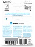 HP Advanced Photo-papier, glanzend, 250 g/m2, 10 x 15 cm (101 x 152 mm), 25 vellen  Wit - thumbnail