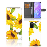 Hoesje voor Samsung Galaxy S20 Zonnebloemen - thumbnail