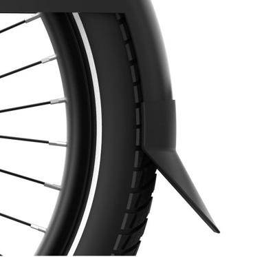 UTO eovolt spatlap voor spatbord pro16/20/20ne zwart