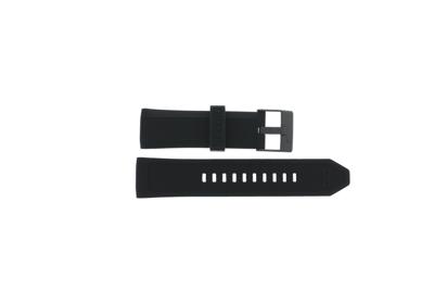 Horlogeband Diesel DZ1875 Kunststof/Plastic Zwart 24mm