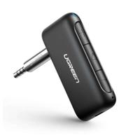 Ugreen CM276 Bluetooth 5.0 audio-ontvanger audio-adapter AUX jack Zwart