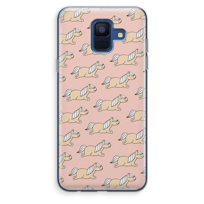 Ponys: Samsung Galaxy A6 (2018) Transparant Hoesje