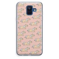 Ponys: Samsung Galaxy A6 (2018) Transparant Hoesje Ponys: Samsung Galaxy A6 (2018) Transparant Hoesje