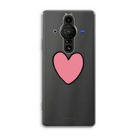Hartje: Sony Xperia Pro-I Transparant Hoesje