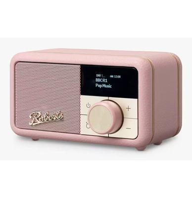 Roberts Revival Petite 2 - FM/DAB+/BT Draagbare Radio Roze