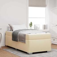 Bedframe Anders Crème 90 x 200 cm Stof