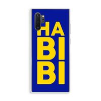 Habibi Blue: Samsung Galaxy Note 10 Plus Transparant Hoesje