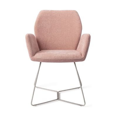 Jesper Home Misaki eetkamerstoel Anemone beehive steel