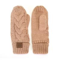 I&apos;m Dutch Gebreide Wanten Jungfrau Vintage Pink