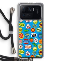 Fruitsticker: Xiaomi Mi 11 Ultra Transparant Hoesje met koord
