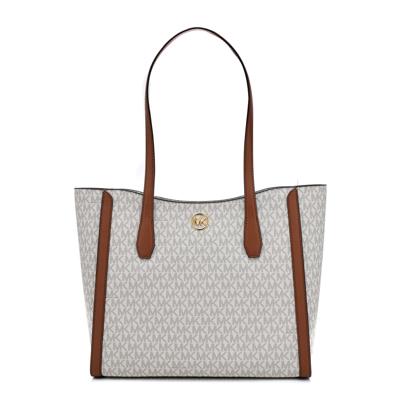 Schoudertas Michael Kors Leida Beige 34 x 29 x 12 cm
