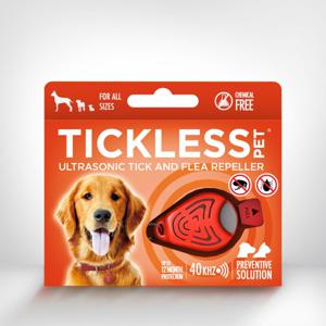 Tickless Tickless teek en vlo afweer voor hond en kat fluoriserend oranje