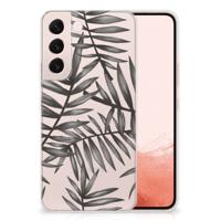 Samsung Galaxy S22 | TPU Case | Leaves Grey