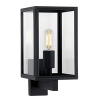 Soho Muurlamp Zwart met Lichtsensor LED - thumbnail