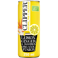 Clipper Lemon, Ginger & Rooibos Organic Fusion 250 ml bij Jumbo
