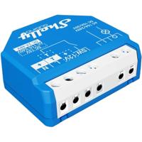 Shelly qubino wave 1 relais (blauw, 1-kanaals, z-wave)