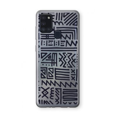 Marrakech print: Samsung Galaxy A21s Transparant Hoesje