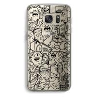 Vexx Black City : Samsung Galaxy S7 Transparant Hoesje - thumbnail
