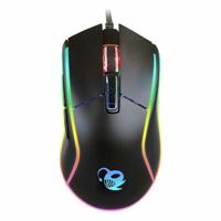 Gaming muis met led CoolBox DeepDarth Zwart 6400 dpi