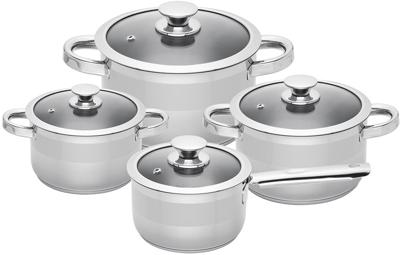 Sola Pannenset Furore - RVS - Kookpan ø 16, 18, 20 cm & Steelpan ø 16 cm - Inductie geschikt - 4 Delig