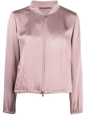 Herno veste bomber Resort à fermeture zippée - Rose