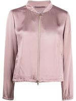 Herno veste bomber Resort à fermeture zippée - Rose