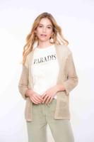Geisha Vest Lurex Batsleeve 54064-70 Vest 25 Gold