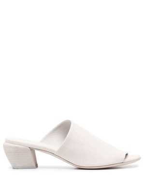 Officine Creative mules Helyette 016 45 mm en cuir - Blanc