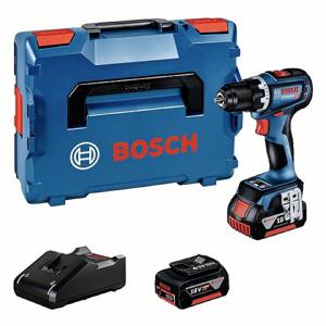 Bosch Professional GSR 18V-90 C 06019K6003 Accu-schroefboormachine 18 V 4.0 Ah Li-ion Incl. 2 accus, Incl. lader, Incl. koffer