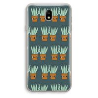 Sansevieria: Samsung Galaxy J7 (2017) Transparant Hoesje