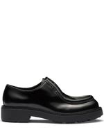 Prada derbies Diapason en cuir - Noir - thumbnail