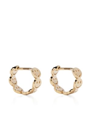 Sydney Evan boucles d'oreilles Smile en or 14ct