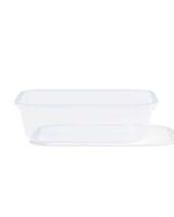 HEMA Voorraadbakje maat L 1530ml kunststof zonder deksel (semi transparant)